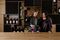 Winemaker and general manager Marjolaine Maurice-de Coninck, head of the female team making the wine at Marquis d'Alesme, pours wine for owner Nathalie Perrodo-Samani in the new tasting room at the chateau.