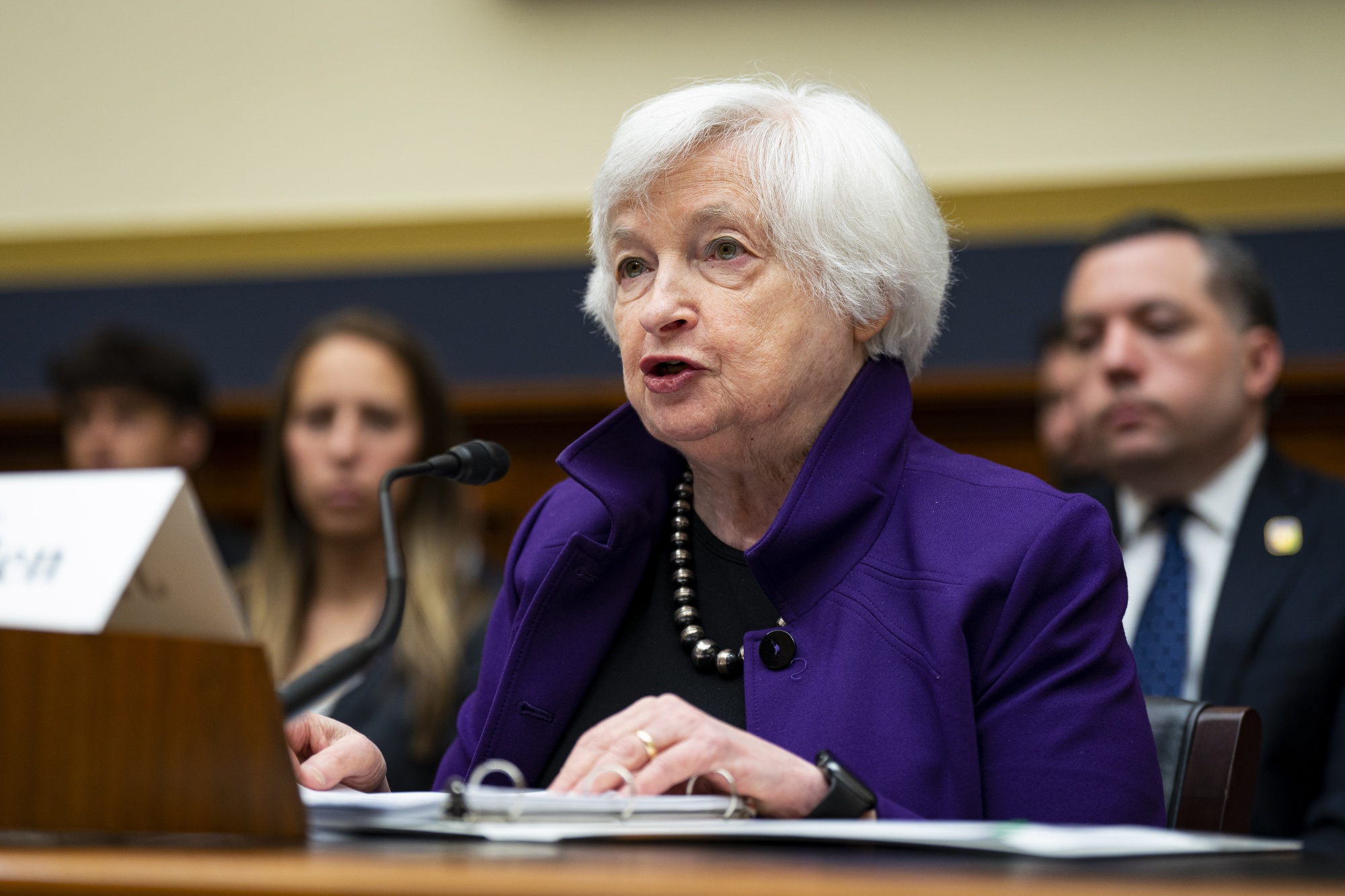 Treasury Secretary Yellen Says Americans Seeing US Inflation Under Control  - Bloomberg