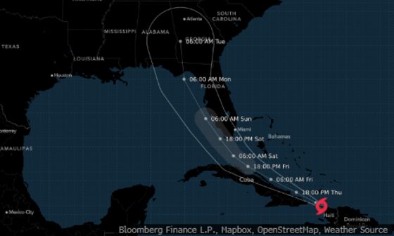 Weakened Tropical Depression Fred Will Soak Florida Friday