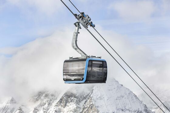 Zermatt’s $60 Million, Glass-Bottomed, Swarovski-Encrusted Gondola