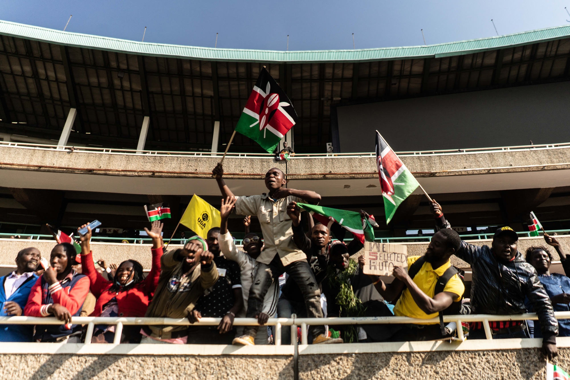 A political gathering&nbsp;in Nairobi, Kenya in&nbsp;September.