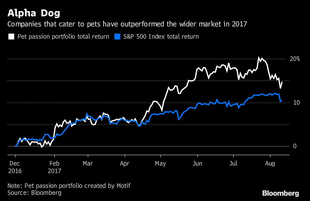 Pet Stocks Are Beating the Market Bloomberg