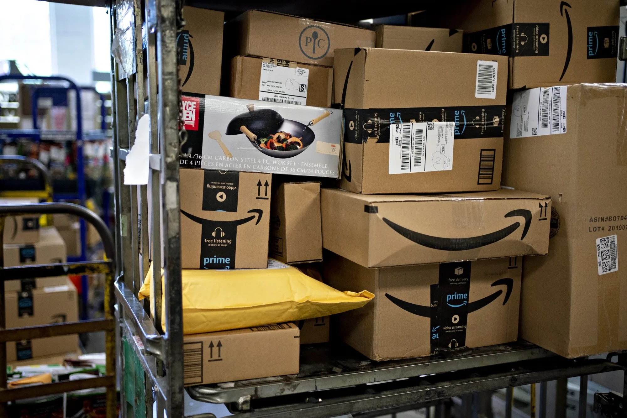 Mail Delivery As U.S. Postal Service Starts Review Of Package Fees