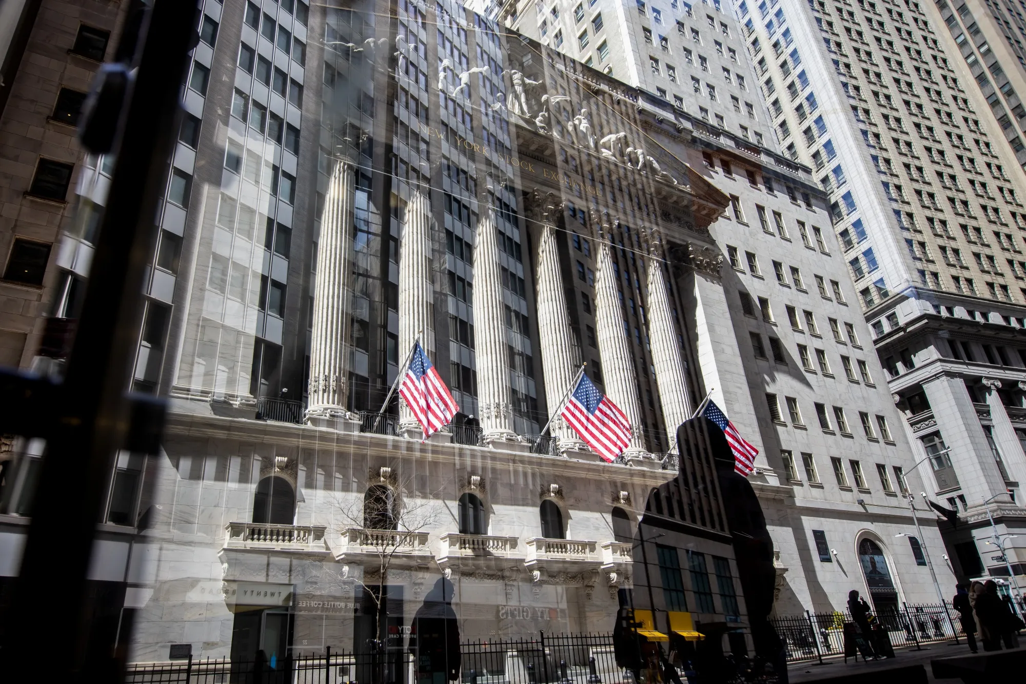 The New York Stock Exchange.