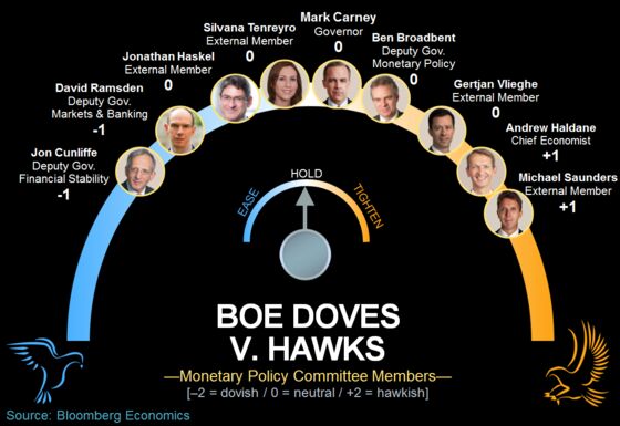 BOE Bird Watching Hints at Pre-Brexit Rate Unanimity