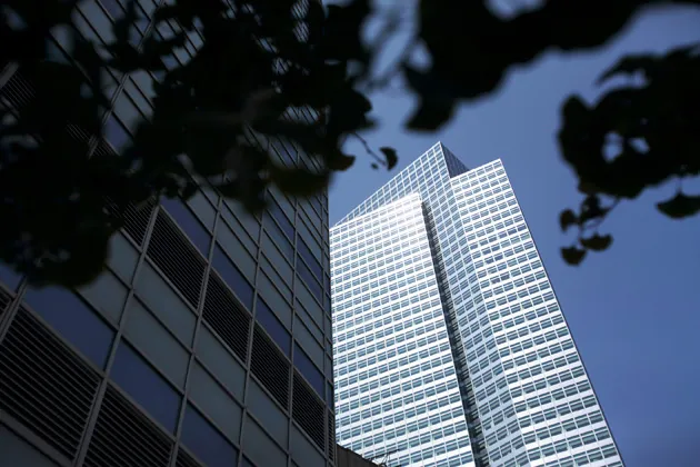 The headquarters of Goldman Sachs Group in New York