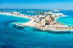 The Mesoamerican Reef helps lessen the impact of storms hitting beaches in Cancún.
