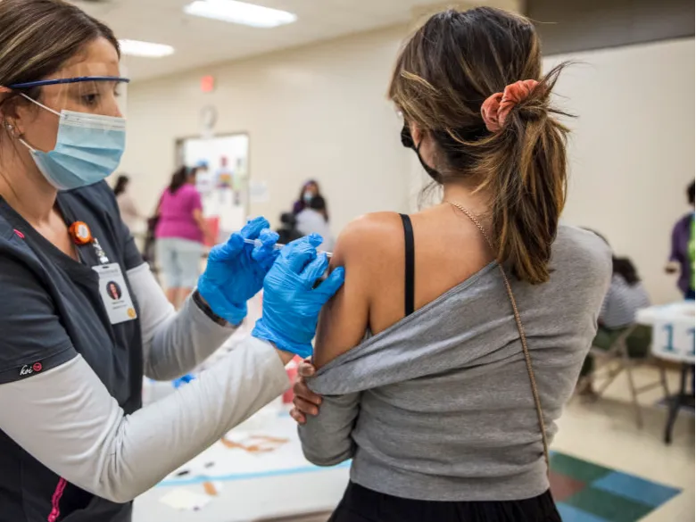 Young, healthy people should hurry up and get their shots.
