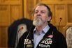 Juraj Cintula attends a court hearinf in Banska Bystrica, Slovakia, in October.