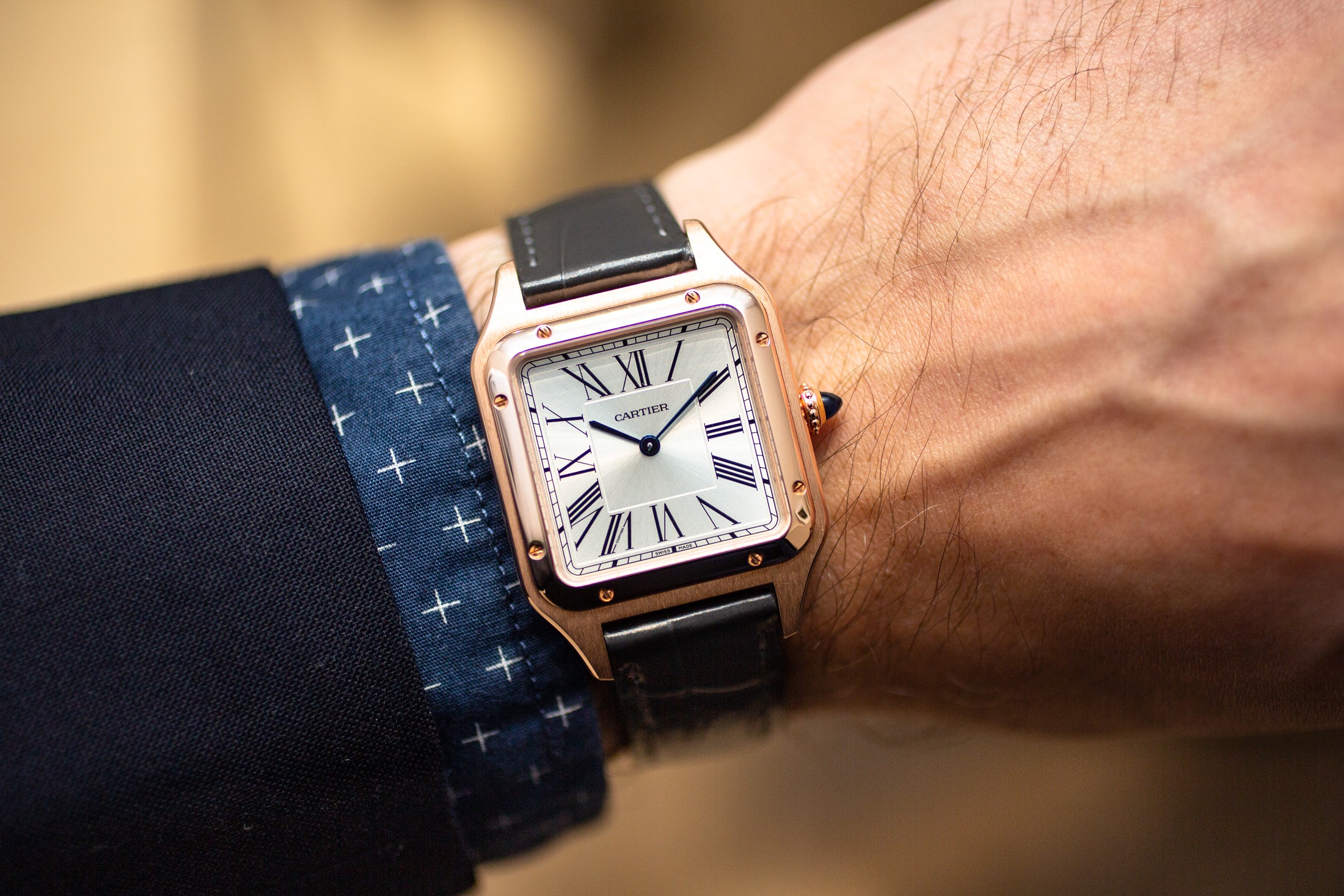 Cartier Santos Dumont Is Affordable Luxury Quartz Watch Bloomberg