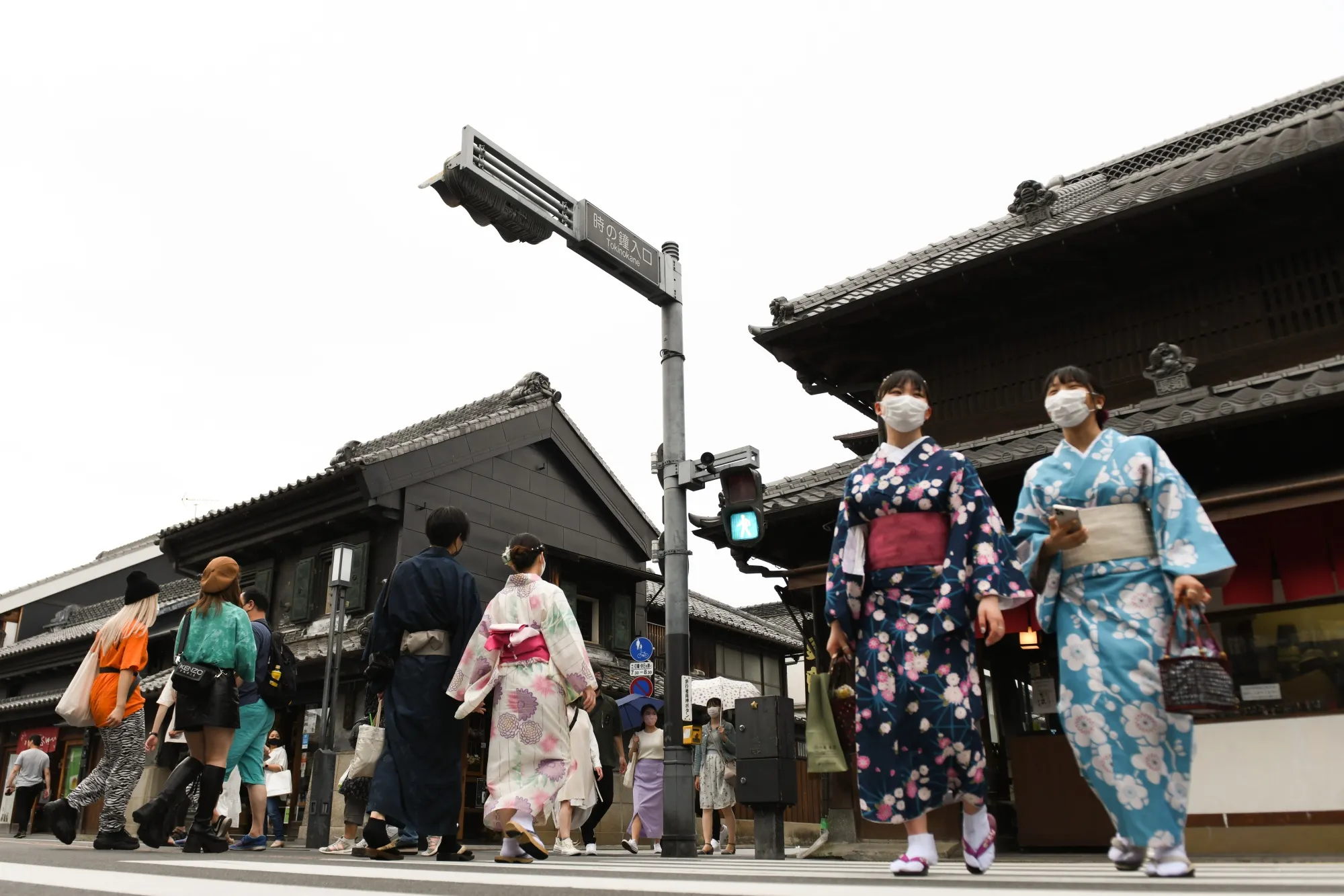 Shopping Districts in Kawagoe Ahead of CPI Figures and Rate Decision