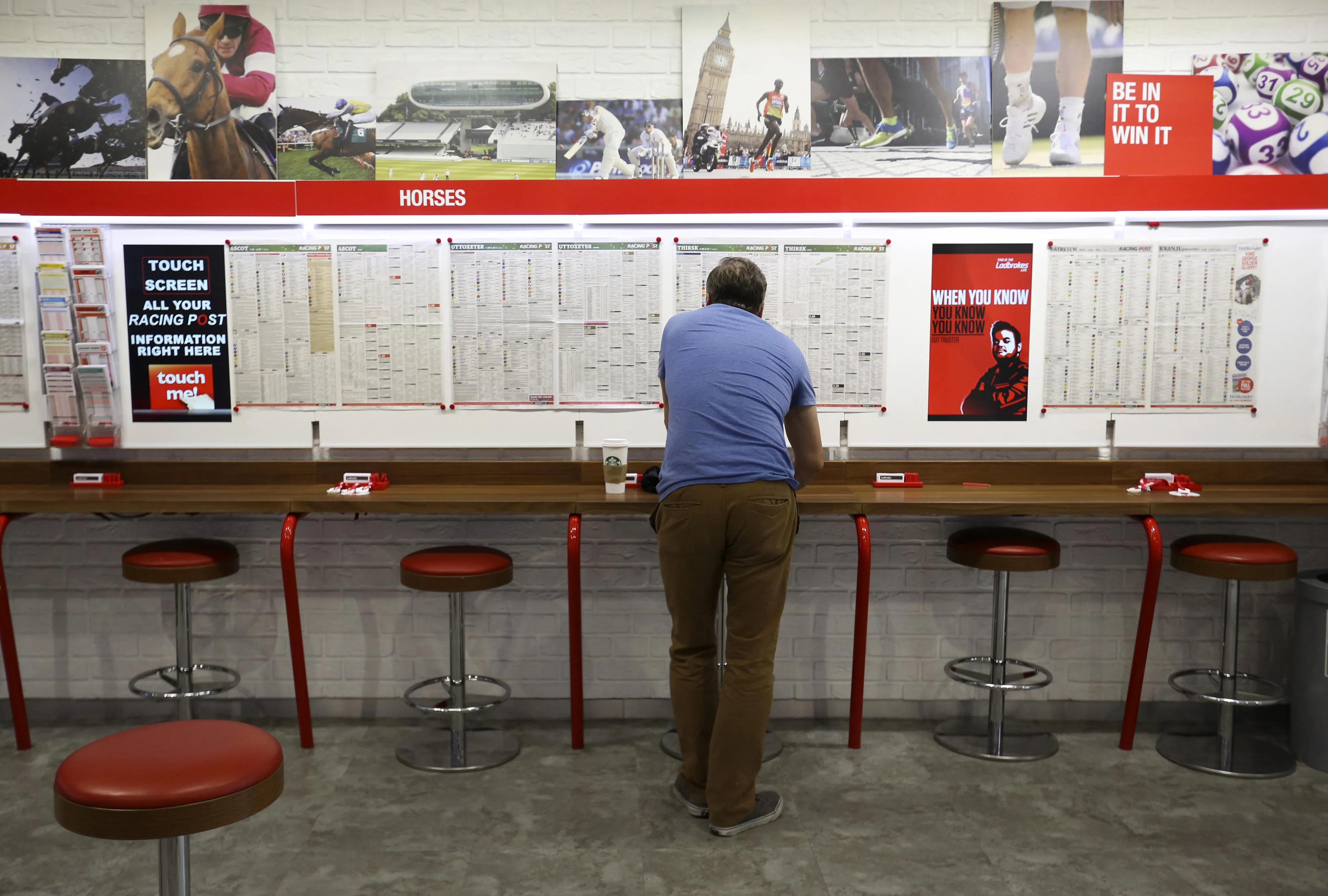 Branches of Coral And Ladbrokes Bookmakers As Ladbrokes Agrees To Buy Coral