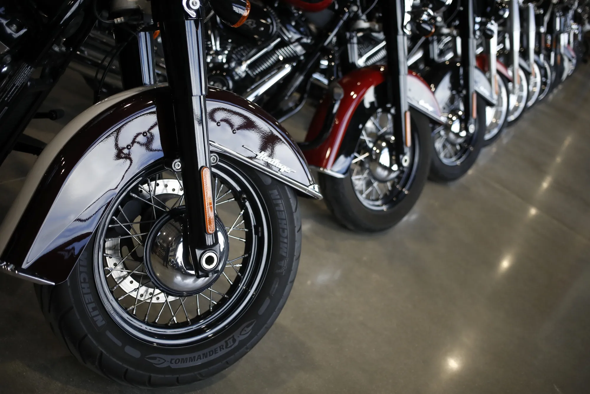 AHarley-Davidson dealership in Louisville, Kentucky, U.S.