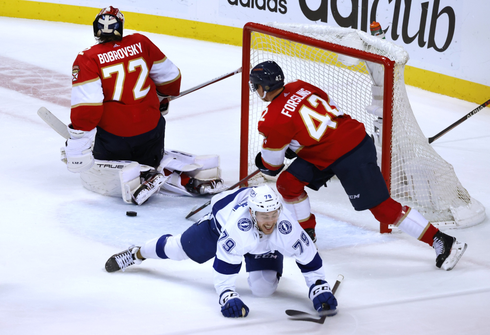 Andrei Vasilevskiy Tampa Bay Player Skyline WHT