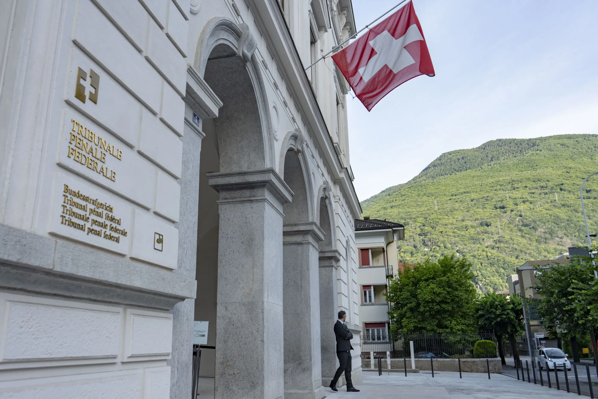The Swiss Federal Criminal Court in Bellinzona, Switzerland.