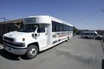 Small towns, small buses, but growing ridership. 