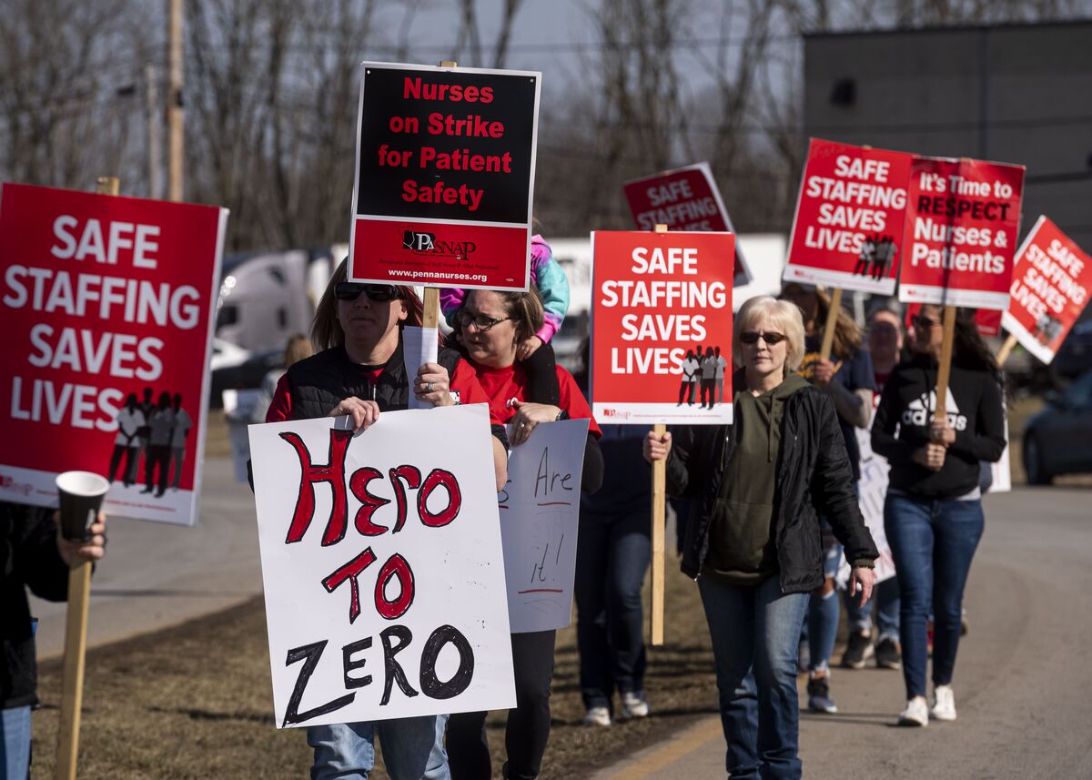 BurntOut Nurses Push Back As Dire Staff Shortages Strain U.S