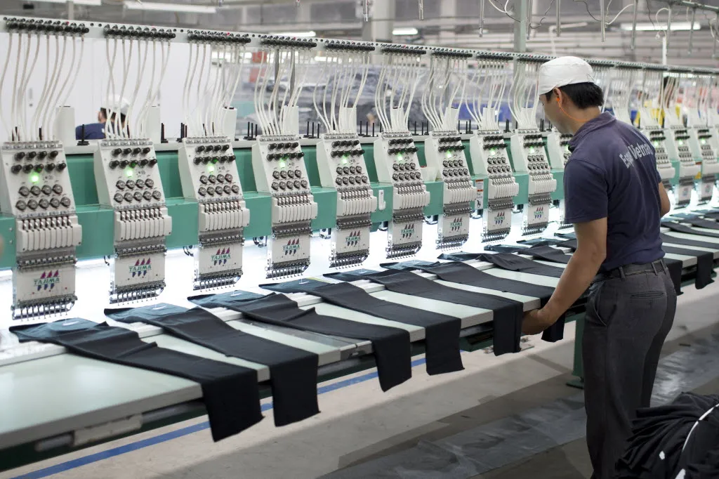 The Esquel Group garment factory at the Vietnam-Singapore Industrial Park in Thuan An, Binh Duong province, Vietnam
