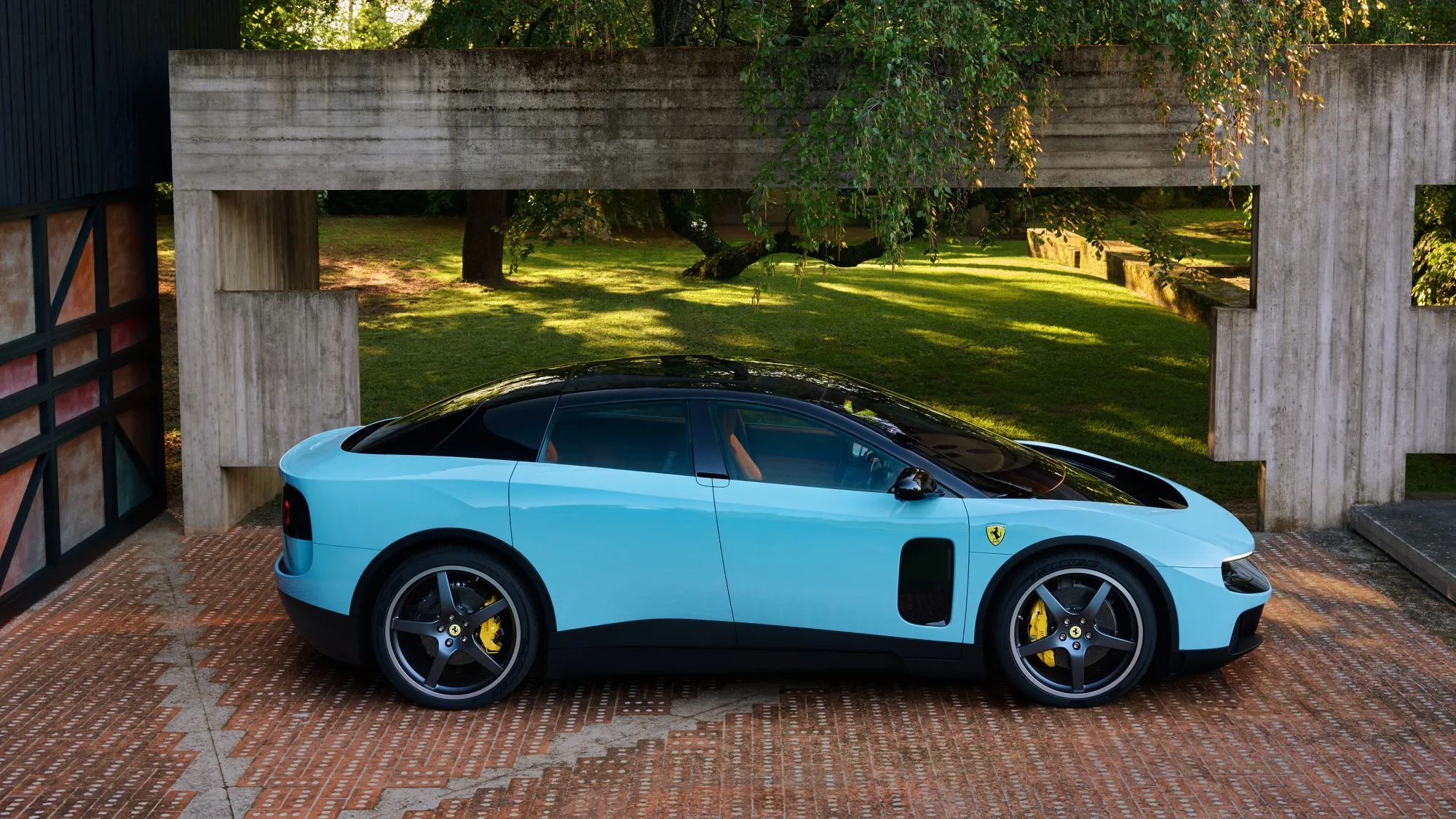 Ferrari's First Electric Car Fetches Record $40 Million at Auction -  Bloomberg