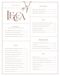 First look at the Leuca menu.