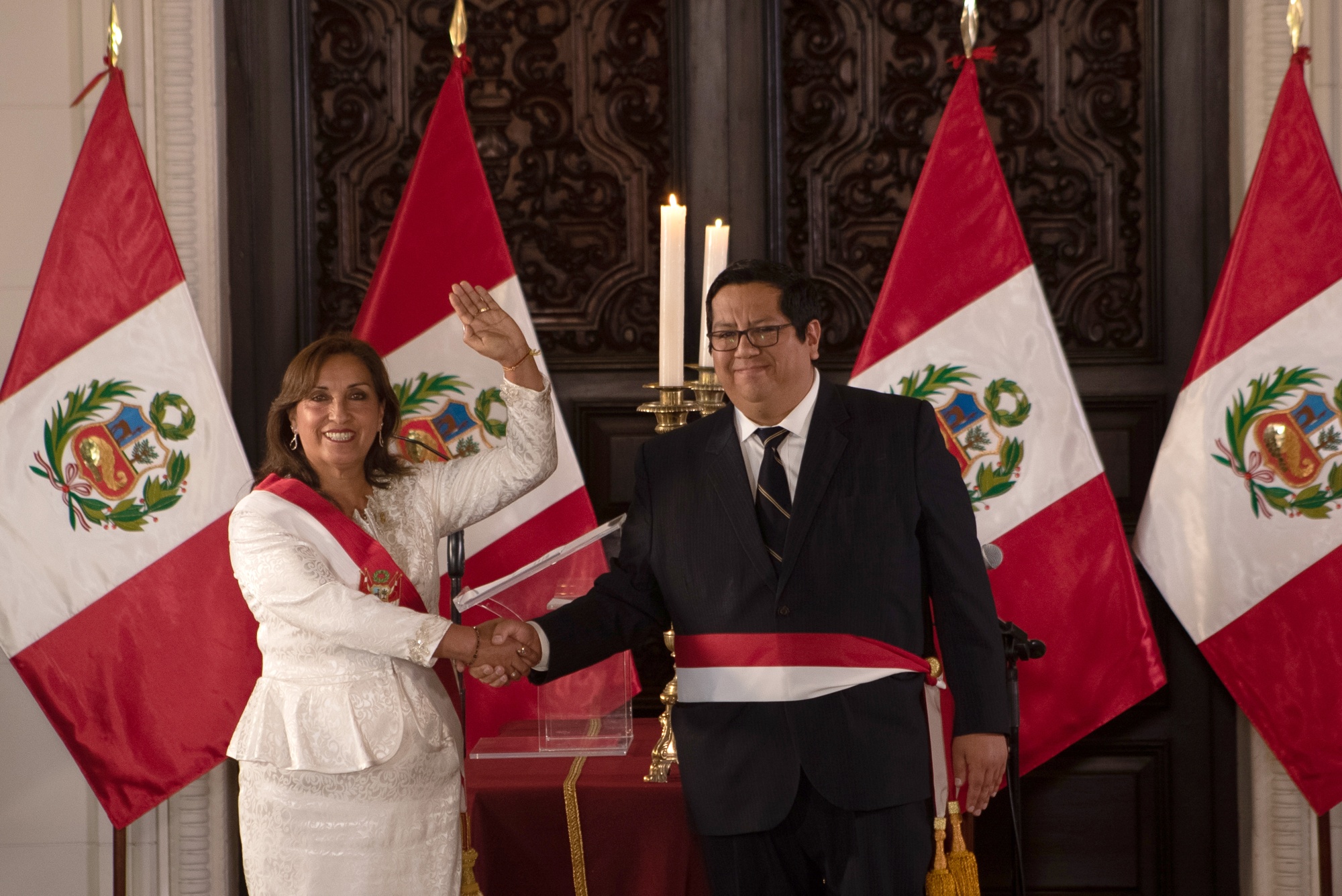 Peru's President Dina Boluarte Swears In Her Cabinet