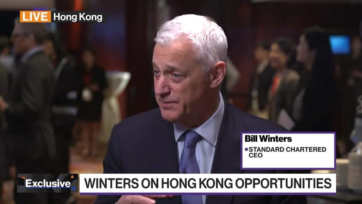 Standard Chartered CEO Winters: China Confidence Needs Final Jolt