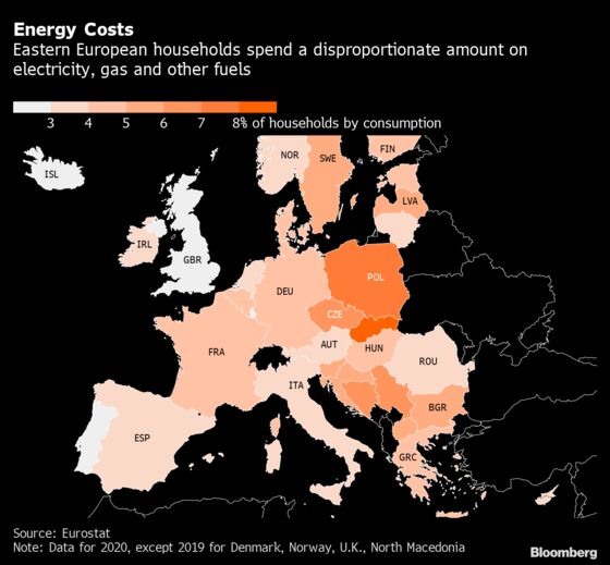 The Energy Price Surge Is Squeezing Europe’s Economy