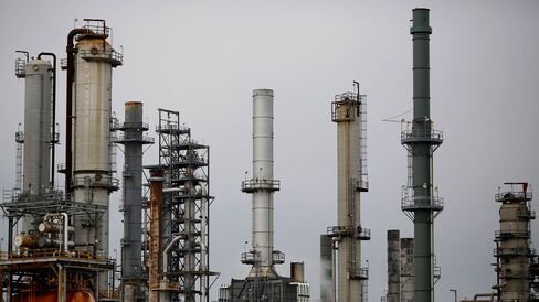 An oil refinery in Memphis, Tennessee.