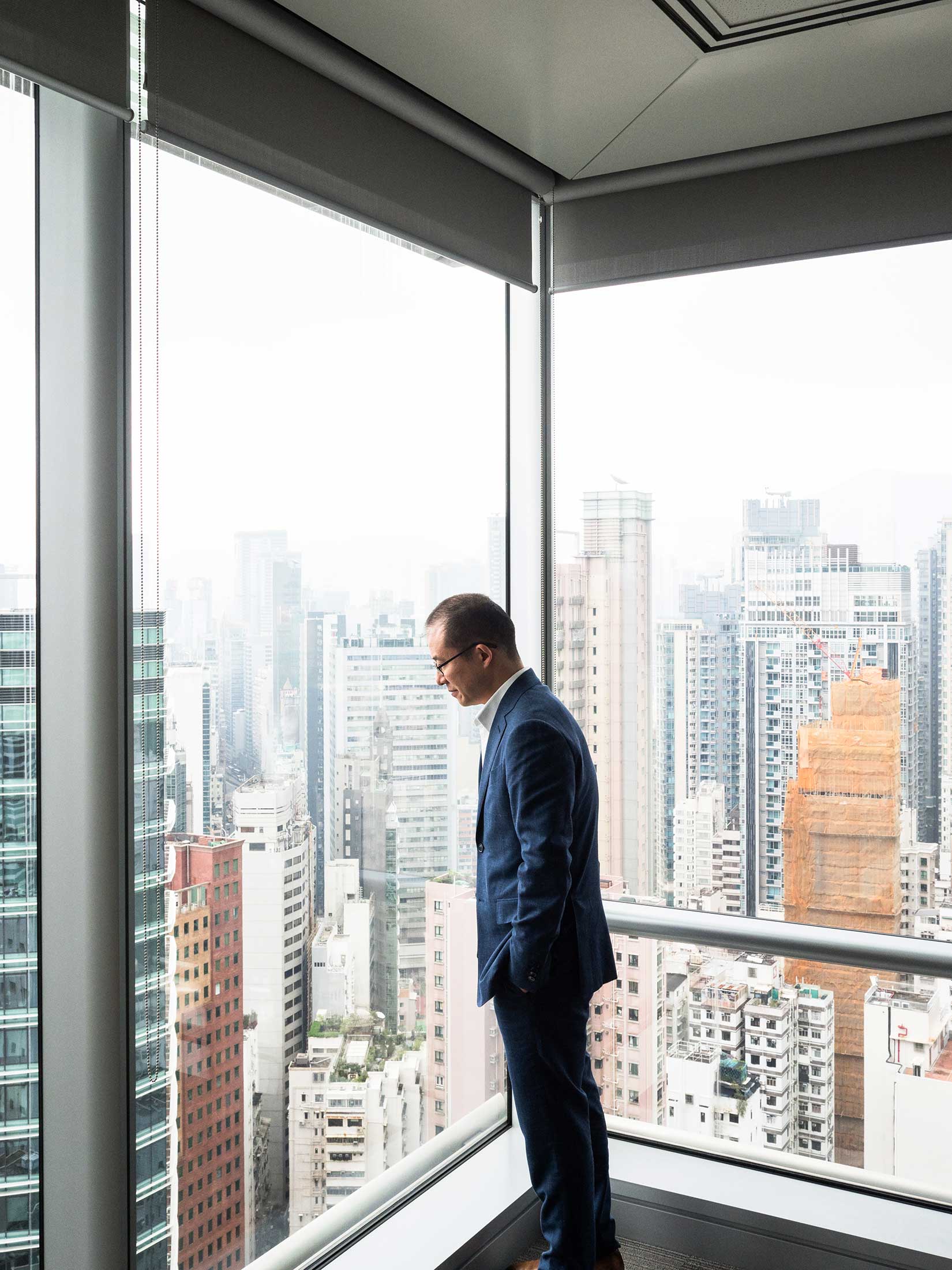 Martin Lau&nbsp;in his Hong Kong office.
