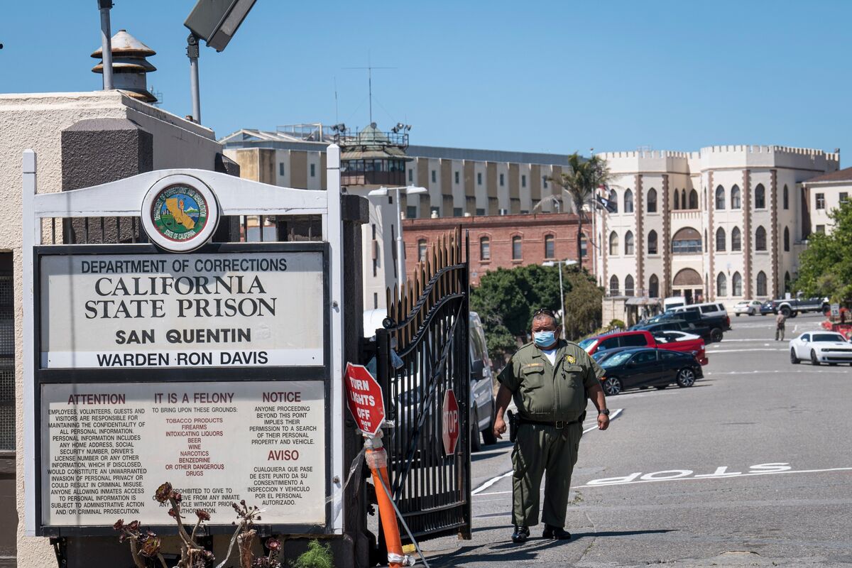 Virus Ravaging Historic Prison Spirals Into Health Crisis - Bloomberg