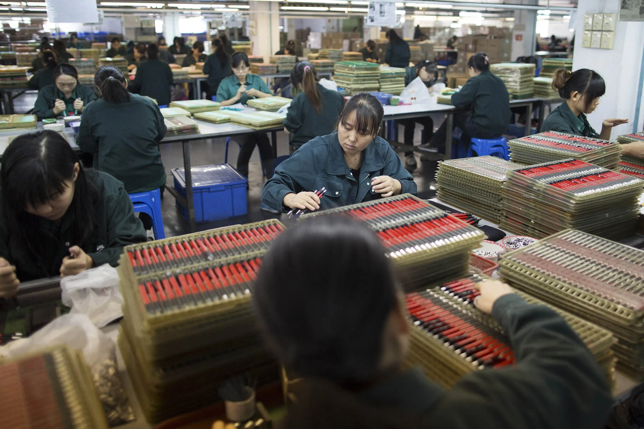 Inside A Faber-Castell Stationery Manufacturing And Packaging Facility