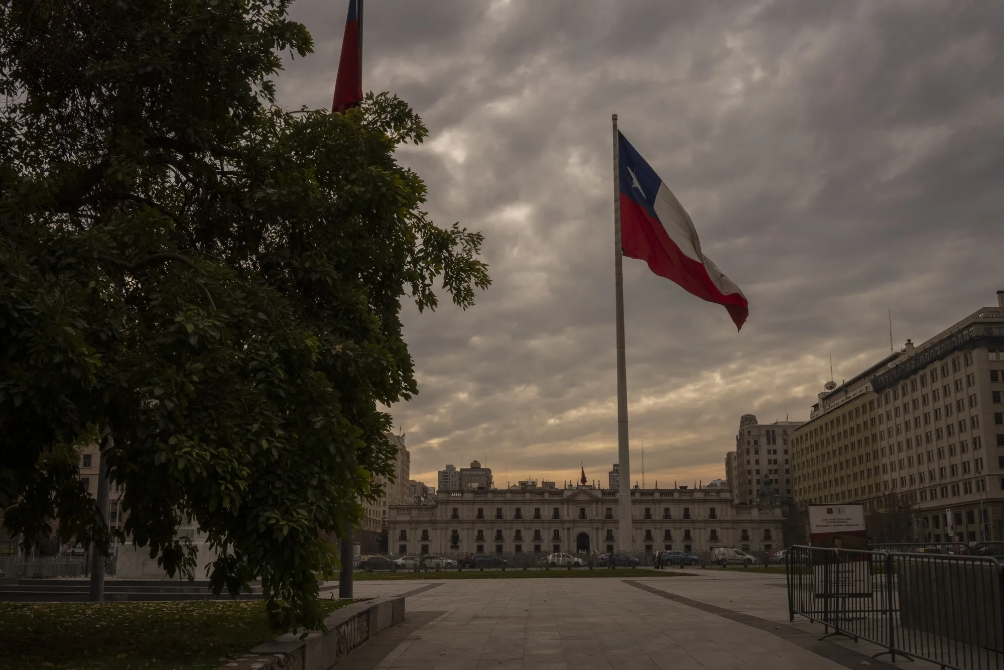 La Moneda Palace in Santiago, Chile, on Wednesday, July 13, 2022. 