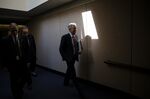 Jerome Powell&nbsp;departs following a Joint Economic Committee&nbsp;on Nov. 13.