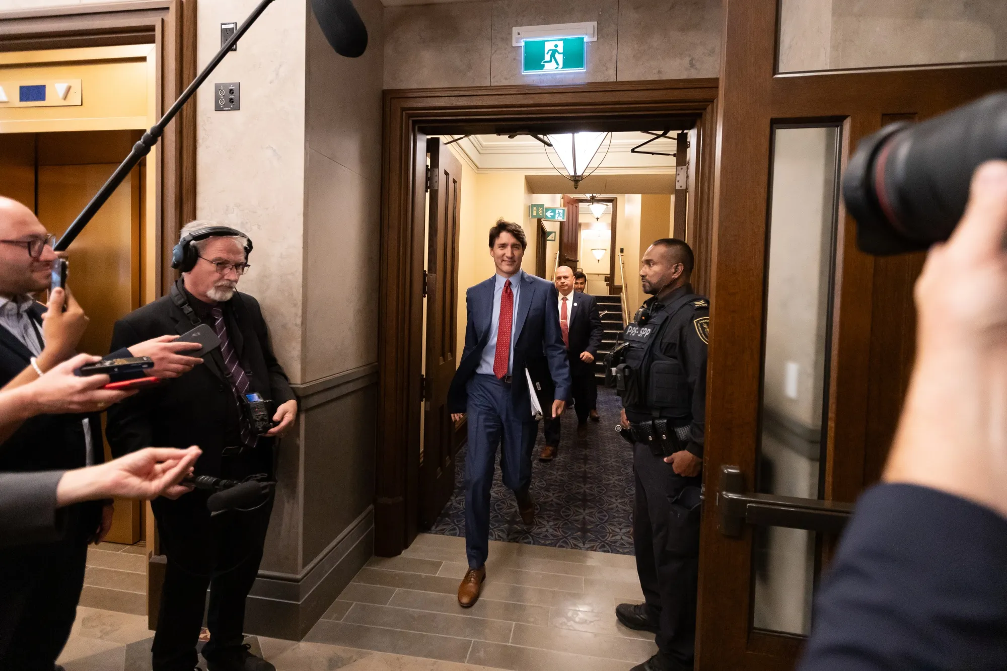 Justin Trudeau, Canada's prime minister, arrives for question period in the House of Commons&nbsp;in Ottawa in September.&nbsp;