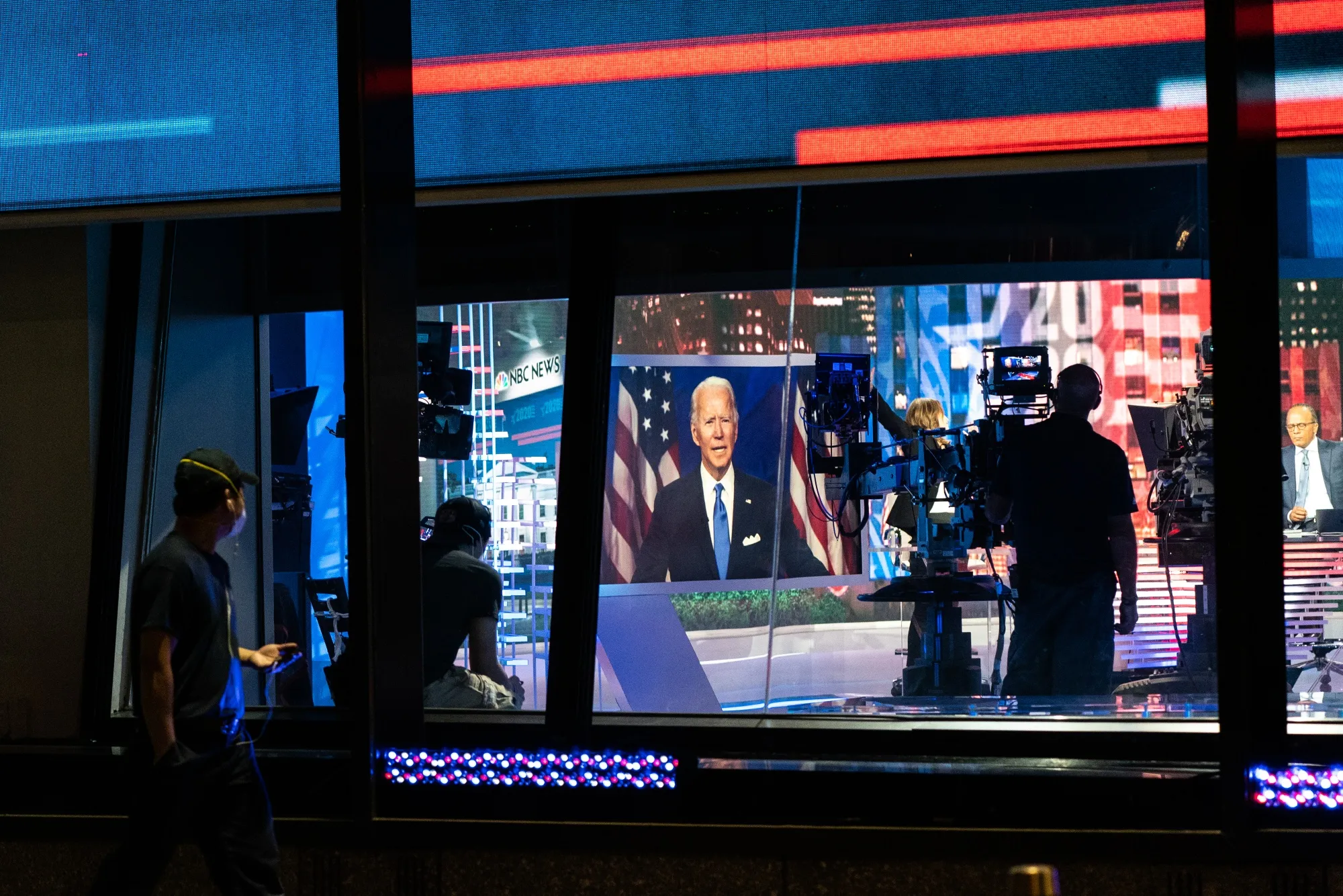 Joe Biden Speaks Virtually During Democratic National Convention