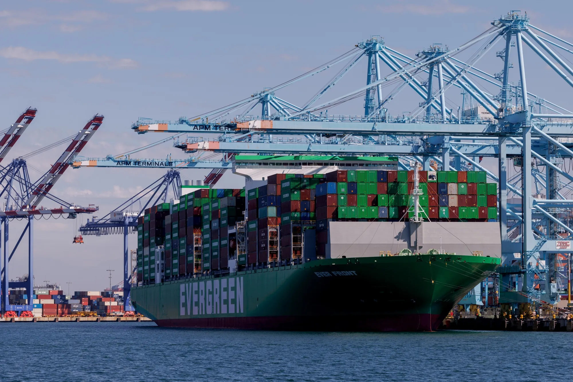 The Port of Los Angeles.