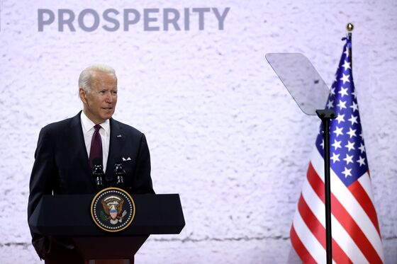 Biden Shows Confidence That Senate Holdouts Will Back His Agenda