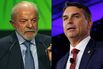 Luiz Inacio Lula da Silva and Flavio Bolsonaro dyptich