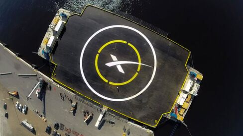 The floating platform is 300 feet by 170 feet.