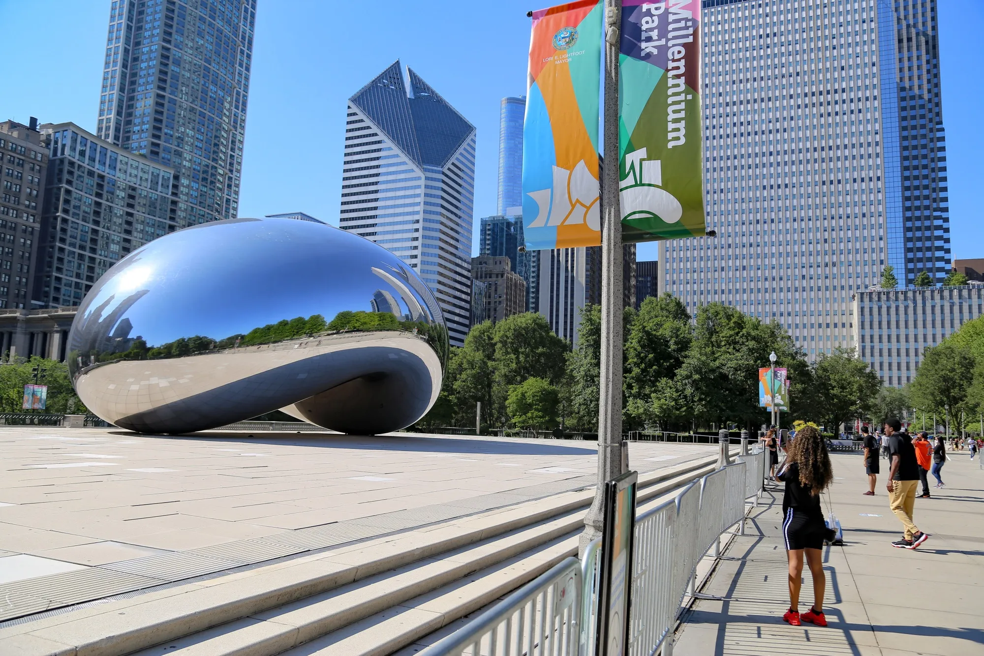 Millennium Park in Chicago, Illinois.