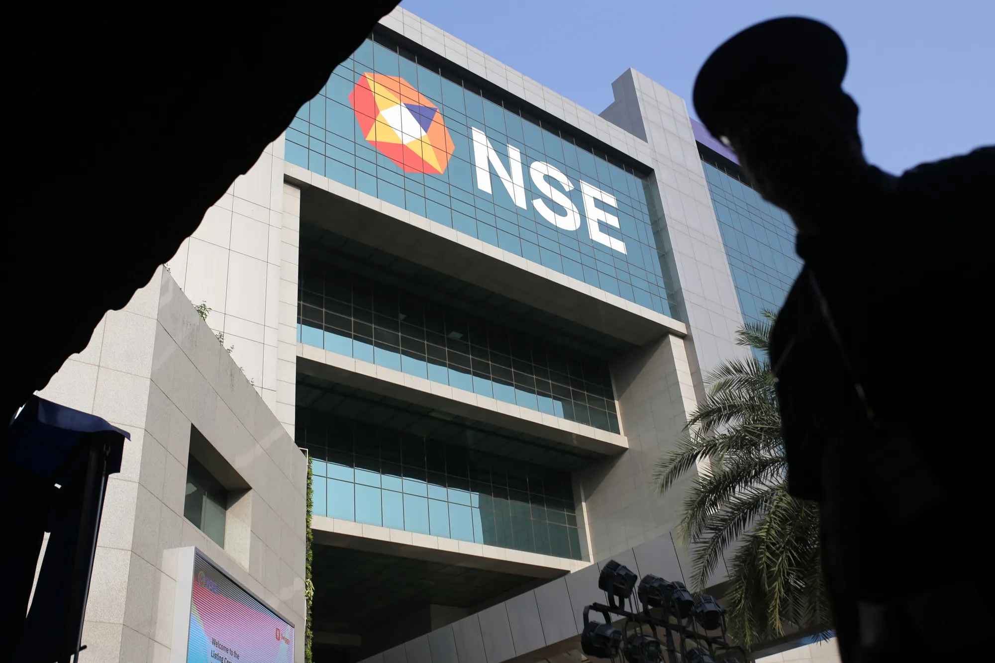 The National Stock Exchange of India in Mumbai.