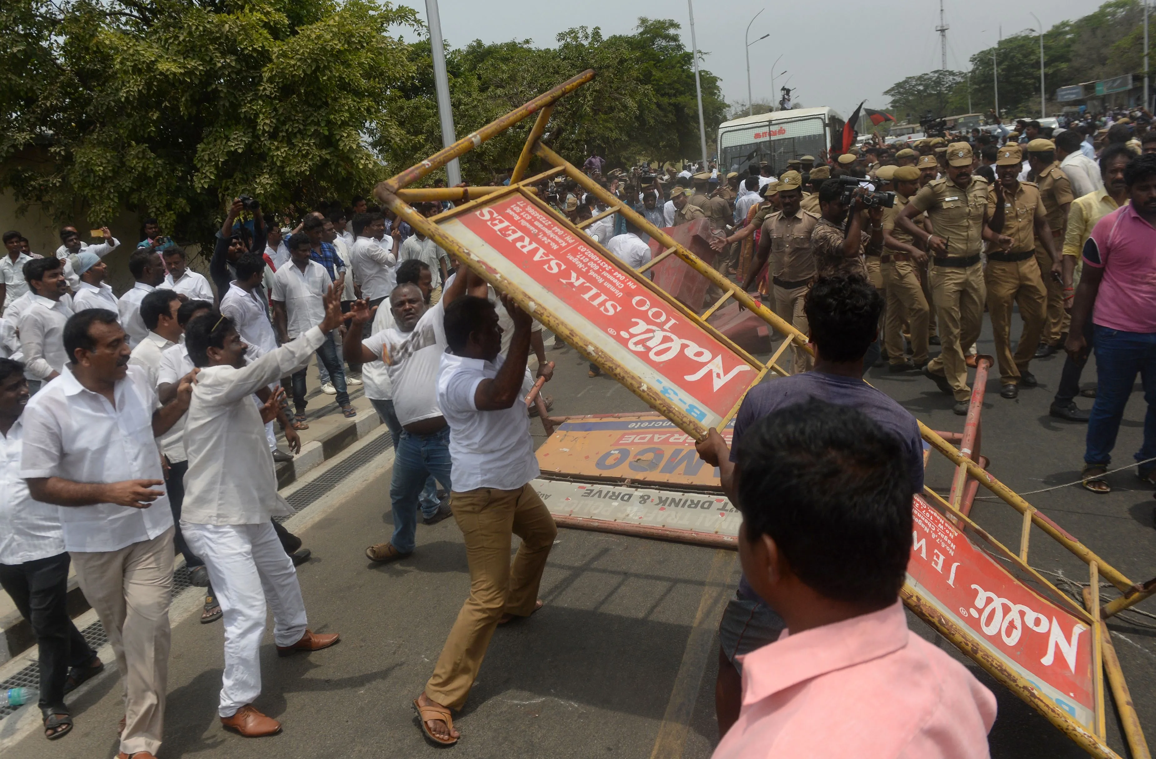Protest in Chennai against the killings of protesters in Tuticorin, on May 24.