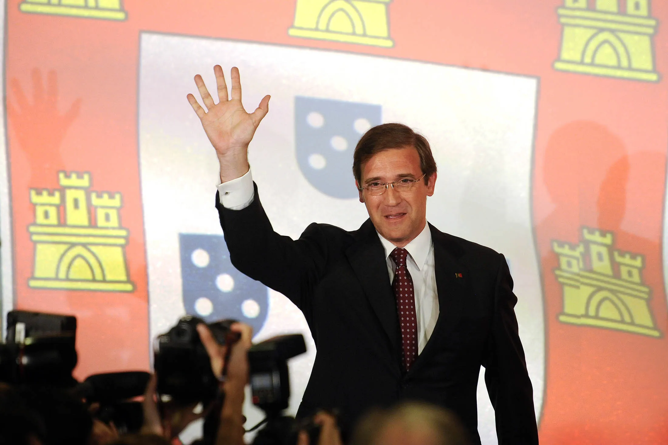 Pedro Passos Coelho, Portugal's prime minister.
