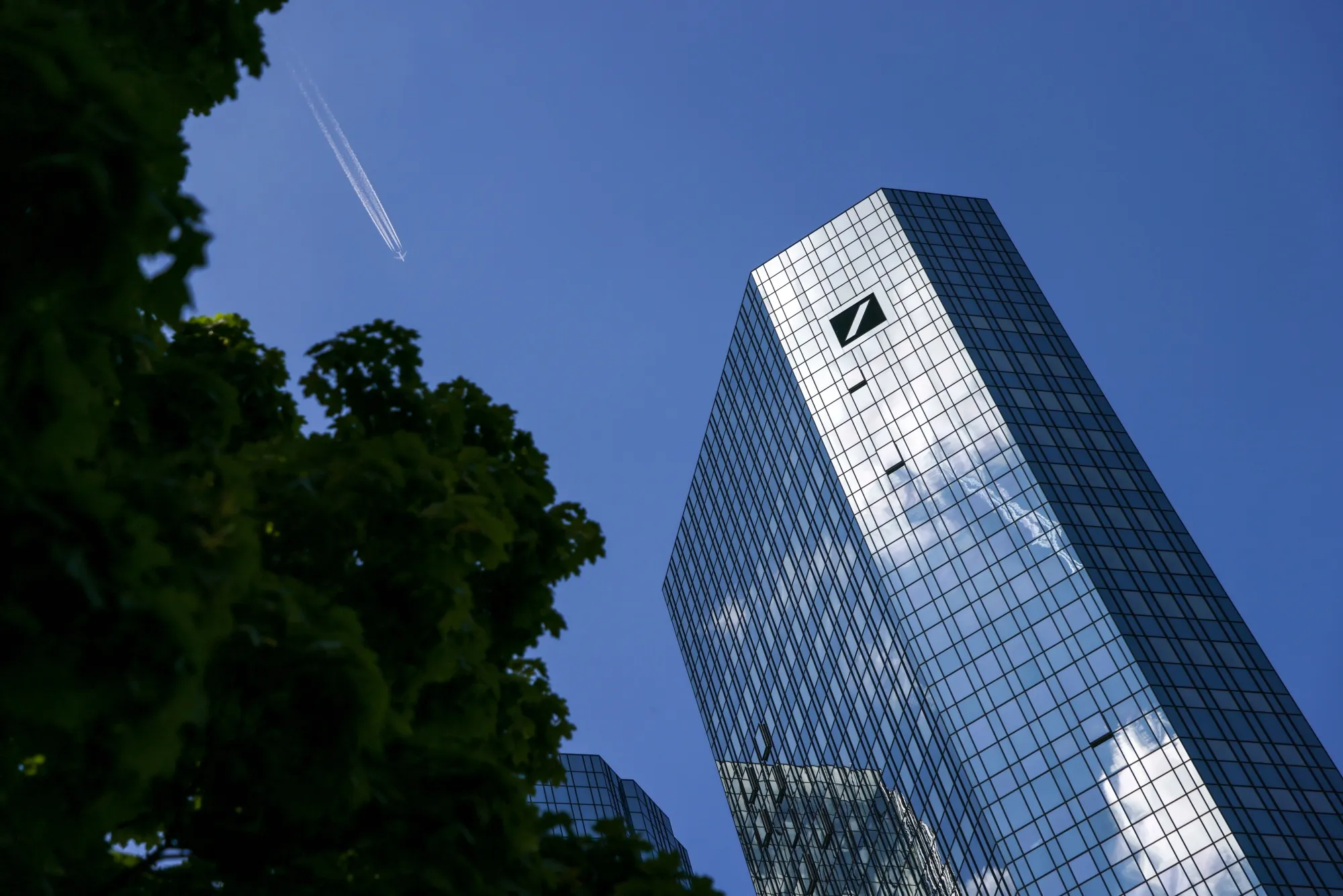 The headquarters of Deutsche Bank AG in Frankfurt, Germany.&nbsp;