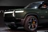 The Rivian Automotive Inc. R1S electric sports utility vehicle.