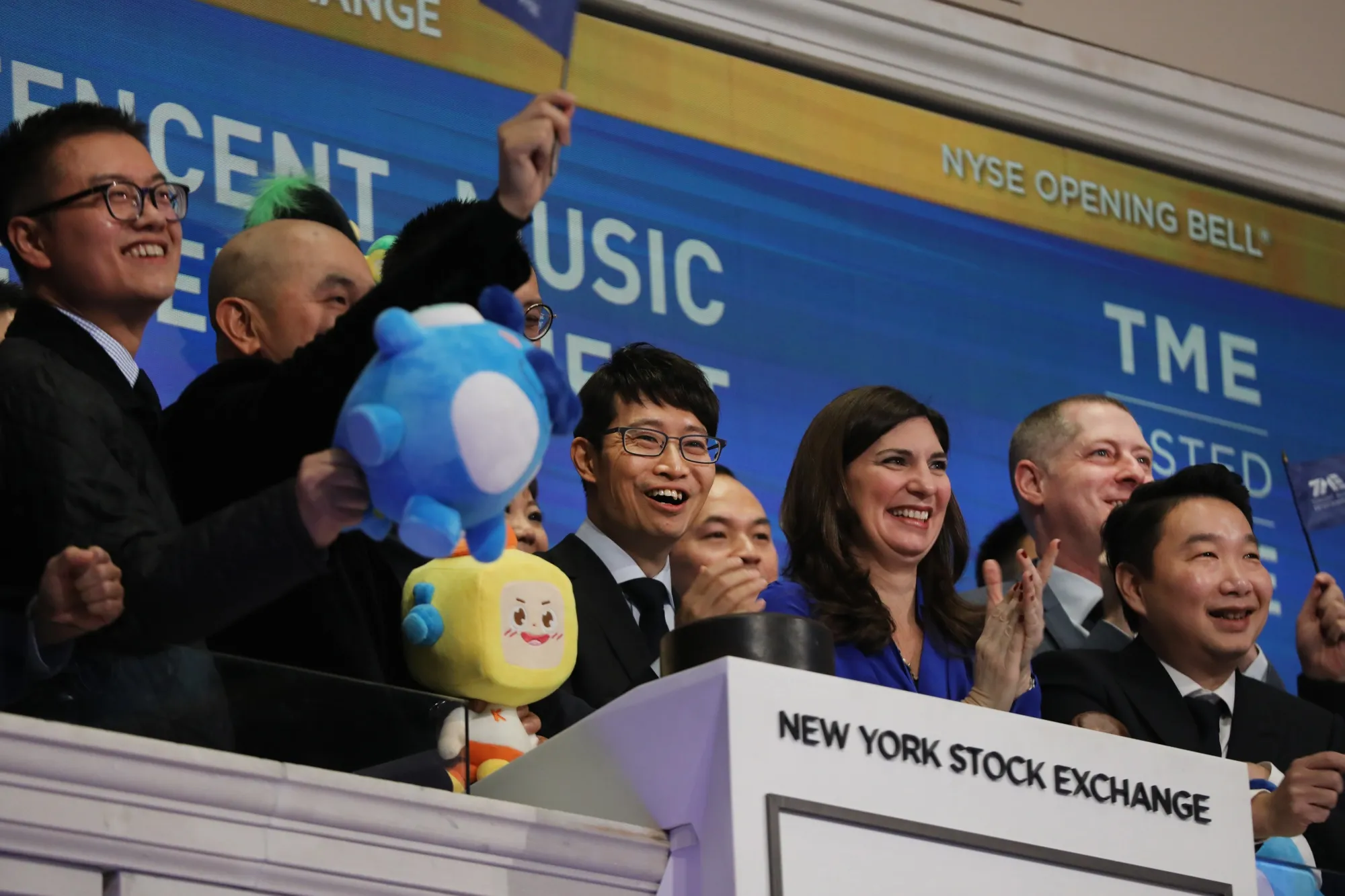 A slow hand clap for Tencent Music’s debut.