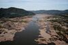 The Mekong River in the northeastern Thai province of Loei on Oct. 31.