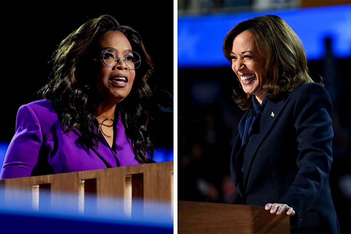 Kamala Harris, Oprah Winfrey Host Livestream Event