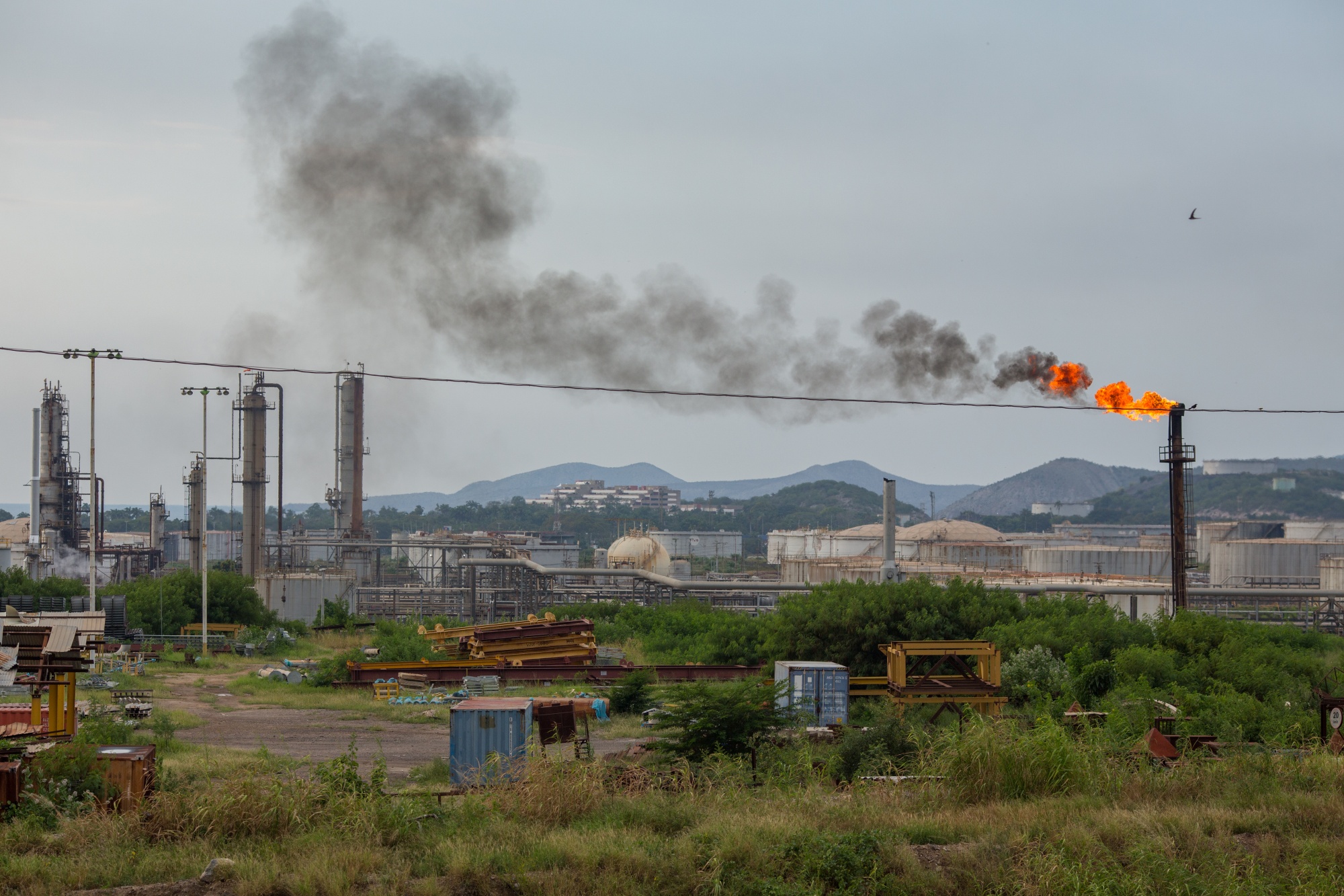 The Puerto La Cruz refinery, in Puerto la Cruz, Venezuela.