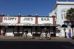 The closed Sloppy Joe’s Bar in Key West, Fla., on March 25.